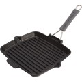 Patelnia grillowa STAUB IRON 40509-344-0 żeliwna 24 cm Czarny - 2718047