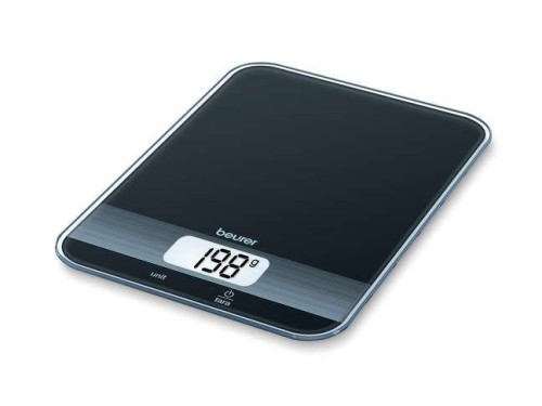Beurer KS 19 Czarny Blat Kwadrat Elektroniczna waga kuchenna - 2718854