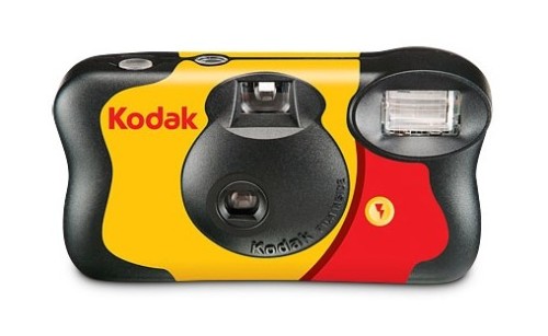 Kodak Aparat Jednorazowy Fun Saver, Aparat Cyfrowy, ISO 400, 27 zdjęć + FLASH  z filmem kolorowym i lampą błyskową. - 2719141