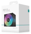 Deepcool R-FD12-BKAPN3-G ARGB-3 IN 1 Performance 120mm Fan Black 3-Pack - 2719288