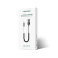 Ugreen Odbiornik dźwięku adapter audio Bluetooth 5.3 USB-3,5 mm mini jack (czarny) - 2719995