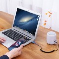 Ugreen Odbiornik dźwięku adapter audio Bluetooth 5.3 USB-3,5 mm mini jack (czarny) - 2719994