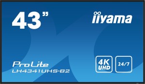 Panel Iiyama LH4341UHS-B2 43" 3840x2160 4K UHD IPS