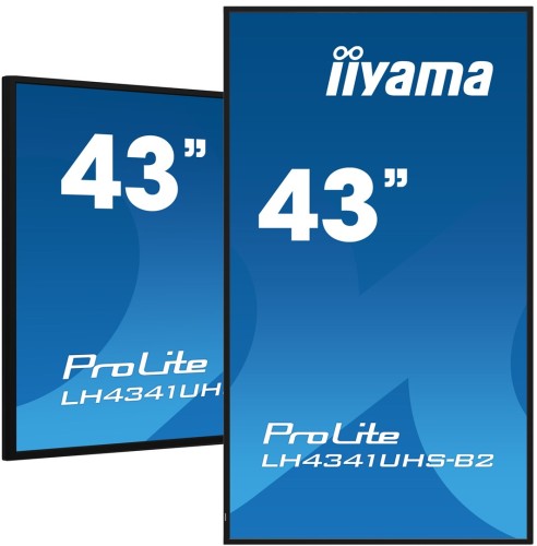Panel Iiyama LH4341UHS-B2 43" 3840x2160 4K UHD IPS - 2551298