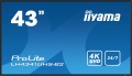Panel Iiyama LH4341UHS-B2 43" 3840x2160 4K UHD IPS - 2721580