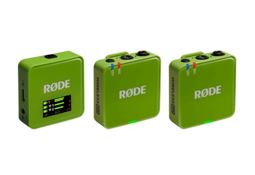 RODE Wireless GO III (zielony) - System mikrofonów bezprzewodowych - 2720742