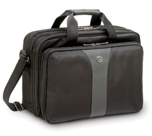 Wenger/SwissGear Legacy 16 torba na notebooka 40,6 cm (16") Aktówka Czarny, Szary - 2721345
