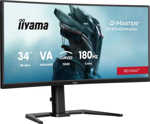 Monitor IIYAMA 86,4 cm (34") GCB3484WQSU-B1 21:9 2xHDMi+2xDP+USB-C Curved - 2721569