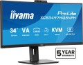 Monitor IIYAMA 86,4cm (34") XCB3497WQSNPH-B1 21:9 HDMI+DP+USB-C Webc - 2721912