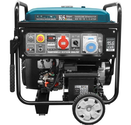 Könner & Söhnen KS 15-1E 1/3 ATSR agregat prądotwórczy 11000 W 55 l Benzynowy Czarny, Morski - 2699137