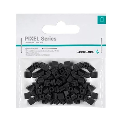 Gumowe końcówki DeepCool PIXEL BK - 2722419