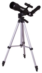 Levenhuk Skyline Travel Sun 50 Luneta 135x Czarny, Srebrny