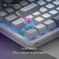 Dark Project ALU87A Daylight, G3MS Zircon Switch, RU klawiatura - 2722839