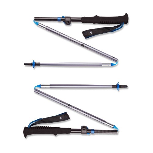 Kije Trekkingowe Black Diamond DISTANCE FLZ POLES PEWTER - 2723392