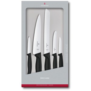 Victorinox V-6.71 33.5G Swiss Classic K?chengarnitur, 5-teilig, schwarz