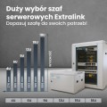 EXTRALINK SZAFA RACK WISZĄCA 6U 600X450 SZARA - 2723842