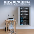 EXTRALINK SZAFA RACK WISZĄCA 15U 600X600 SZARA - 2723851