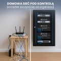 Extralink Szafa rack 18U 600x600 Czarna montowana na ścianie - 2724036