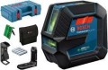 Bosch GLL 2-15 G Professional Niwelator liniowy 15 m - 2701025