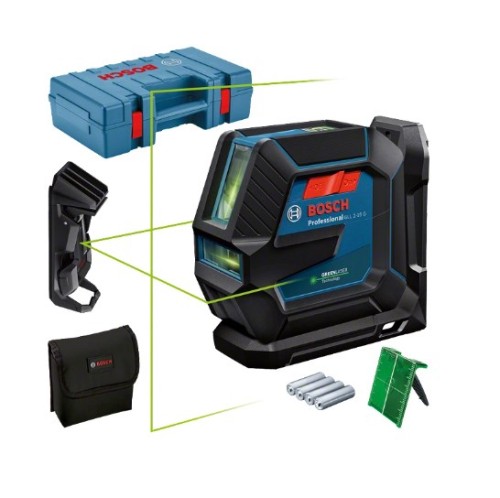 Bosch GLL 2-15 G Professional Niwelator liniowy 15 m - 2701025
