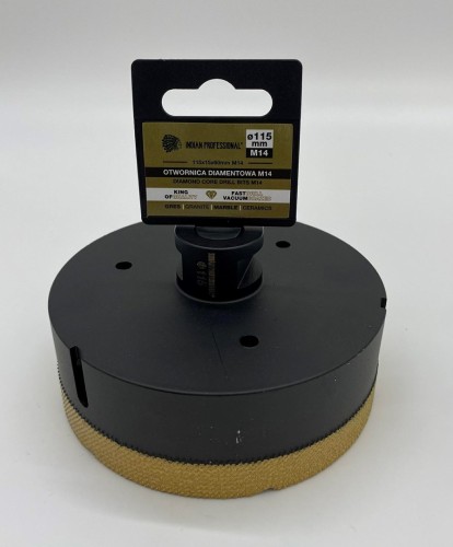 KORONA DIAMENTOWA M14 115mm WIERCENIE NA SUCHO /INDIAN PROFESSIONAL - 2698727