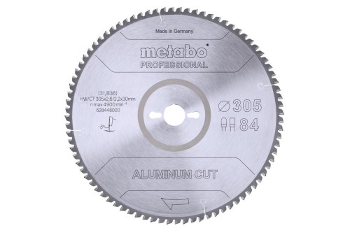 Metabo Piła Tarczowa FZ/TZ 305x30x84z Aluminium Cut Professional - 2698812