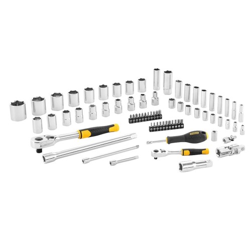 Stanley STMT82831-1 klucz zapadkowy Stal 2 szt. Czarny, Żółty 72 - 1892729