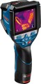 Bosch GTC 600 C Noise equivalent temperature difference (NETD) IR Czarny, Niebieski 256 x 192 px Wbudowany wyświetlacz LCD - 2700822