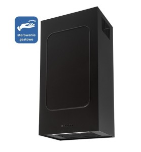 Okap AKPO WK-12 ELLIPSE WL CZARNY MAT