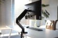 Uchwyt biurkowy na monitor SAVIO UM-01, 17’’ – 32’’,  2 – 9 kg, na sprężynie gazowej - 2668319