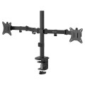 Uchwyt biurkowy na monitory SAVIO UM-03, 17’’ - 32’’, 2x 2-9 kg - 2692670