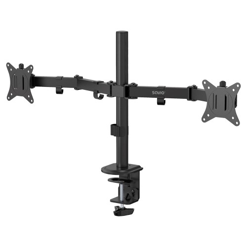 Uchwyt biurkowy na monitory SAVIO UM-03, 17’’ - 32’’, 2x 2-9 kg - 2692670