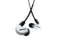 Shure SE215DYWH+UNI-EFS - Słuchawki douszne AONIC215 z pojedynczym przetwornikiem i kablem 3.5mm (białe) - 2667057