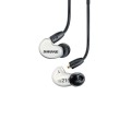 Shure SE215DYWH+UNI-EFS - Słuchawki douszne AONIC215 z pojedynczym przetwornikiem i kablem 3.5mm (białe) - 2667054