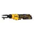 DeWALT DCF503L1G-QW klucz zasilany 3/8" 250 RPM 81 N·m Czarny, Żółty 12 V - 2148055