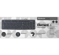 Klawiatura przewodowa Defender ELEMENT HB-520 USB czarna - 1066159