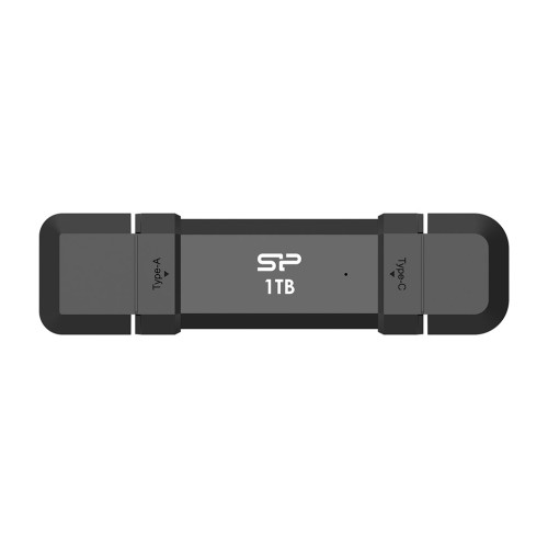 SSD Silicon Power DS72 1TB USB-A USB-C Black - 2733669