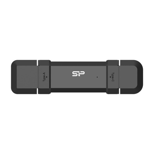 SSD Silicon Power DS72 250GB USB-A USB-C Black - 2733685