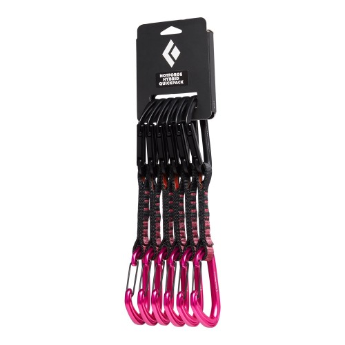 Zestaw ekspresów Black Diamond Hotforge Hybrid Quickpack 12cm - ultra pink - 2736366