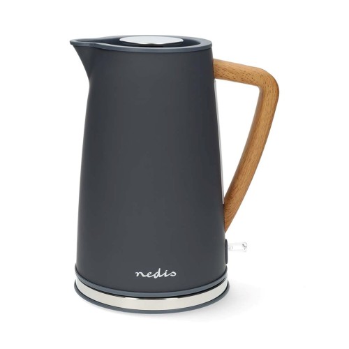 Czajnik elektryczny NEDIS N KAWK510EGY - 1,7 l, Soft-Touch, szary - 2738497
