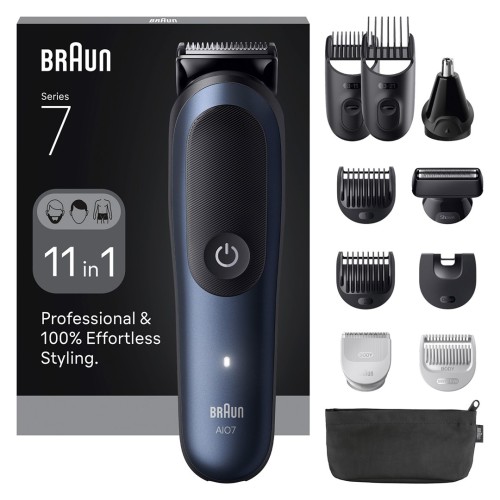 Brązowy trymer do brody/włosów/trymer AllinOne Style Kit AIO7540 (245036) - 2738537
