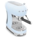 Smeg ECF02PBEU Ekspres do kawy pastelowy niebieski - 2738612