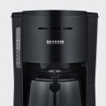 Ekspres do kawy SEVERIN KA 9307 z 2 termosami 1000W czarny - 2738666