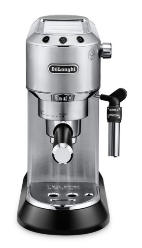 Ekspres kolbowy DeLonghi Dedica Style EC 685.M (1350W; kolor srebrny) (WYPRZEDAŻ) - 2738902