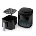 Frytkownica beztłuszczowa Nedis 4,2l KAAF160BK - 2738959