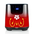 Princess 182060 Pojedyńczy 5,5 l Autonomiczny 1700 W Frytkownica na gorące powietrze Srebrny - 2738992