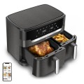 Frytkownica beztłuszczowa TEFAL DualEasy EY942HE0 - 2739018