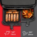 Frytkownica beztłuszczowa TEFAL DualEasy EY942HE0 - 2739025