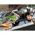 Parowar WMF Vitalis - 3,5 l - Stal nierdzewna - Szkło - Silikon - Ceramika - Gaz - Indukcja - 2739032