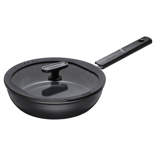 Patelnia szefa kuchni 24 cm (2,2 L) z powłoką nieprzywierającą i z pokrywką Hard Face - 2739064